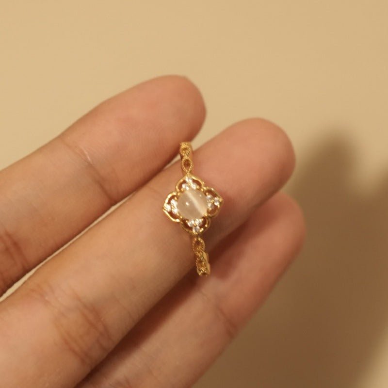 Cat's Eye Opal Ring