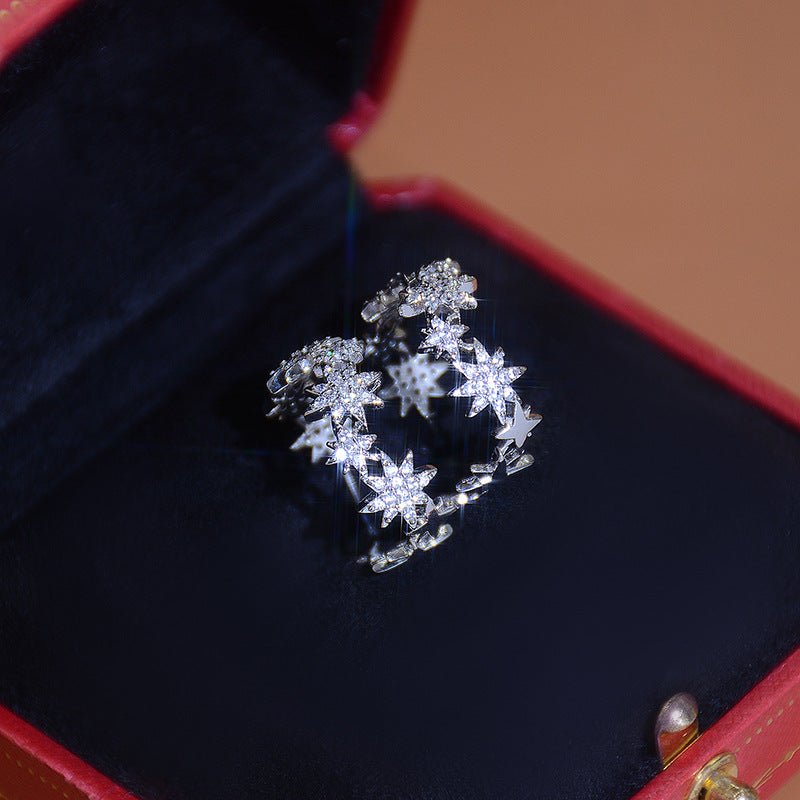 Celestial Hoop Earrings