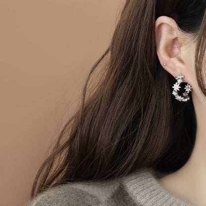Celestial Hoop Earrings