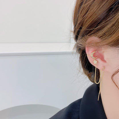 Celestial Threader Earrings and Cuffs
