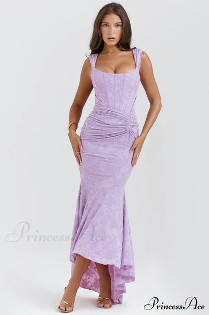 Cesca Retro Cream Charming White Maxi Dress