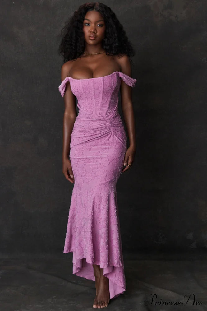 Cesca Rose Pink Charming Maxi Dress