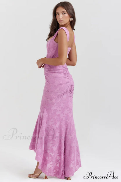 Cesca Rose Pink Charming Maxi Dress
