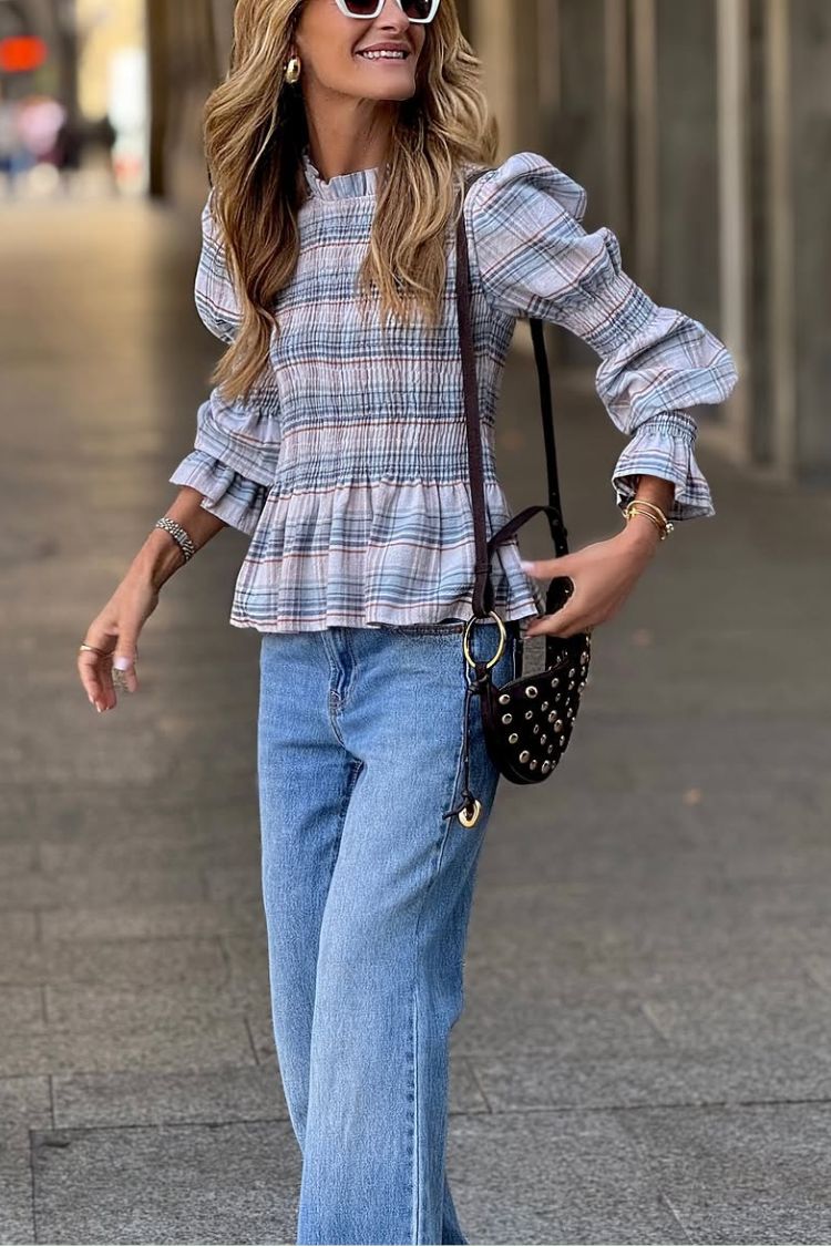 Honeycomb Blouse Bruna
