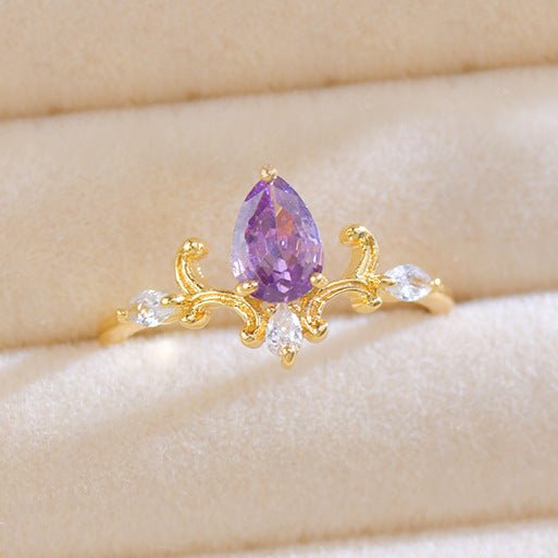 Chiara Amethyst Ring