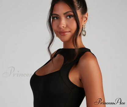 Cutout Stylish Bodycon Mini Dress