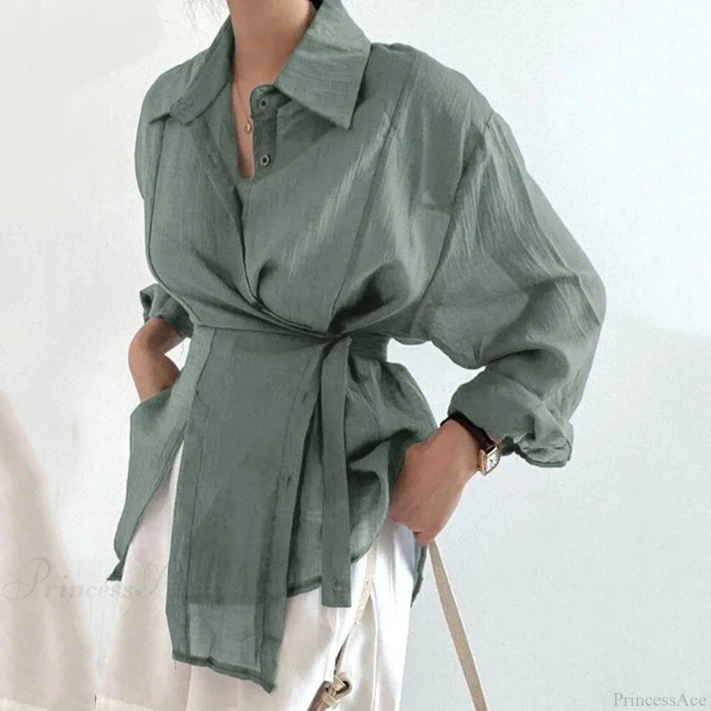 Long Sleeve Loose Sunscreen Blouse