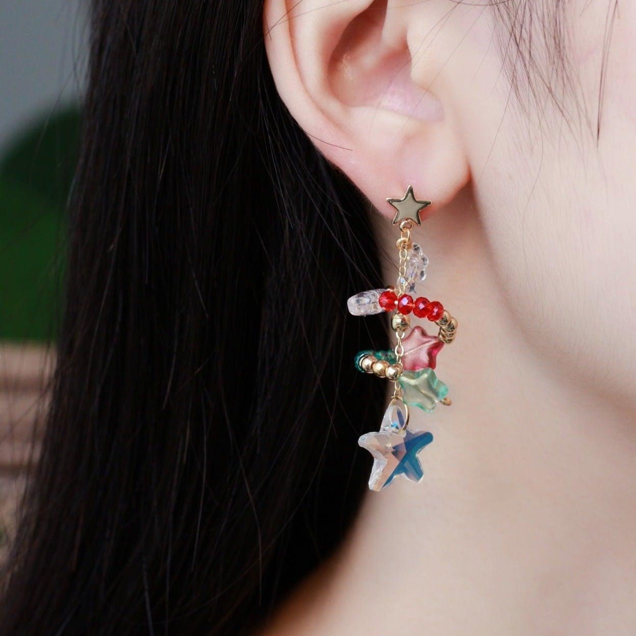 Christmas Tree Earrings