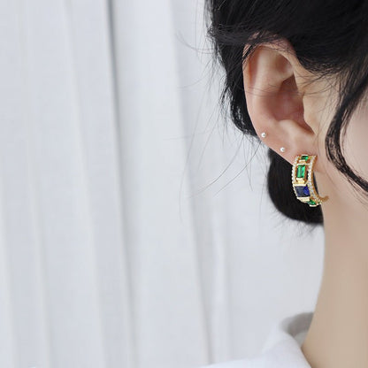 [] Gina Hoop Earrings