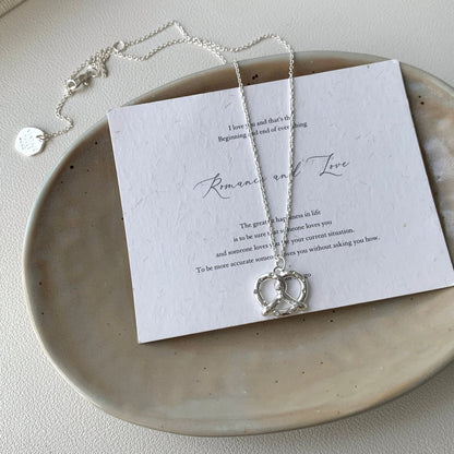 [] Pretzel Necklace