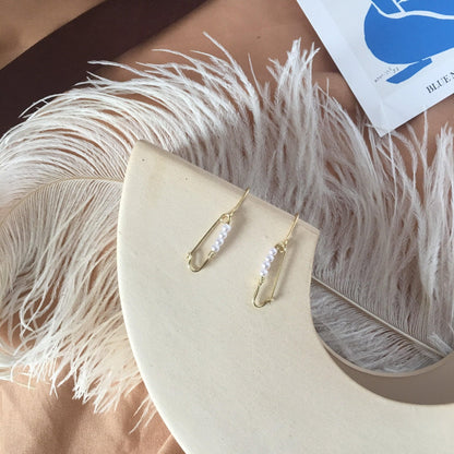 [] Safety Pin Earrings