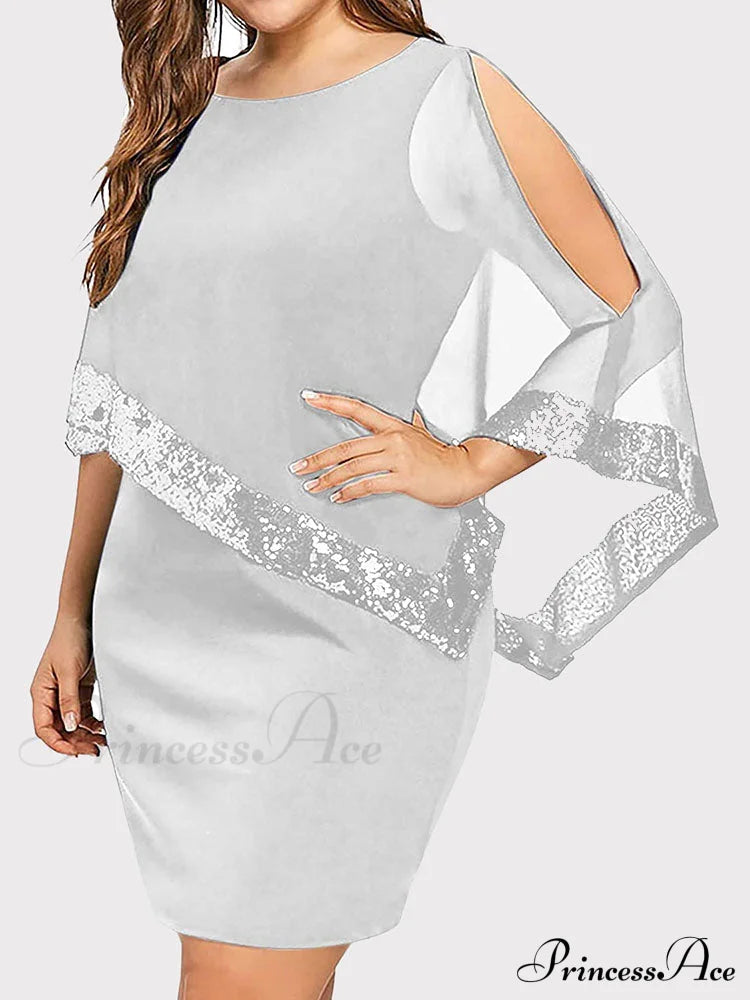 Cold Shoulder Long Sleeve Knit Top