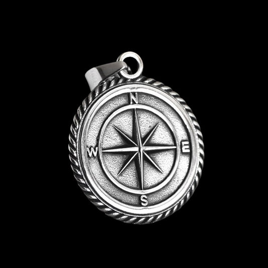 Compass Anchor Pendant