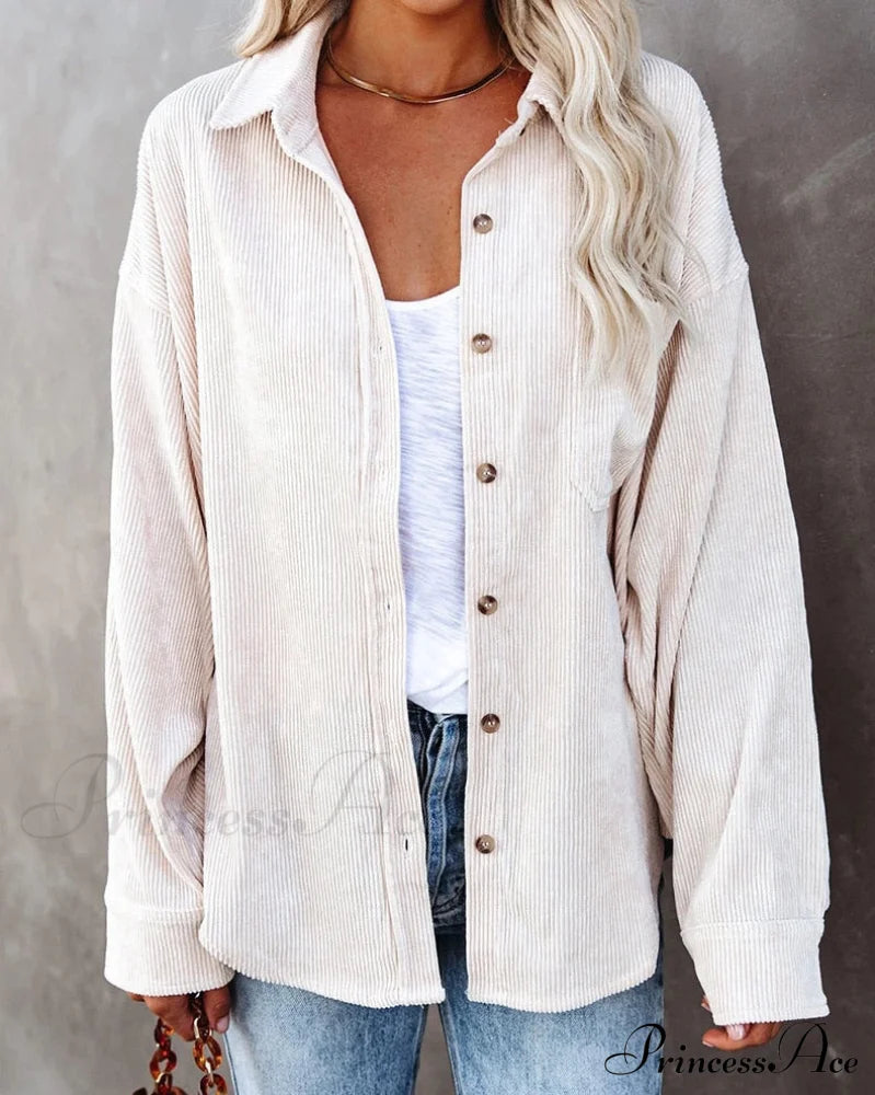 Corduroy Tunic Coats
