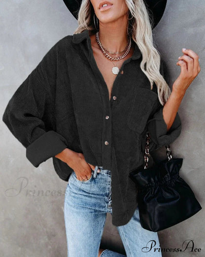 Corduroy Tunic Coats