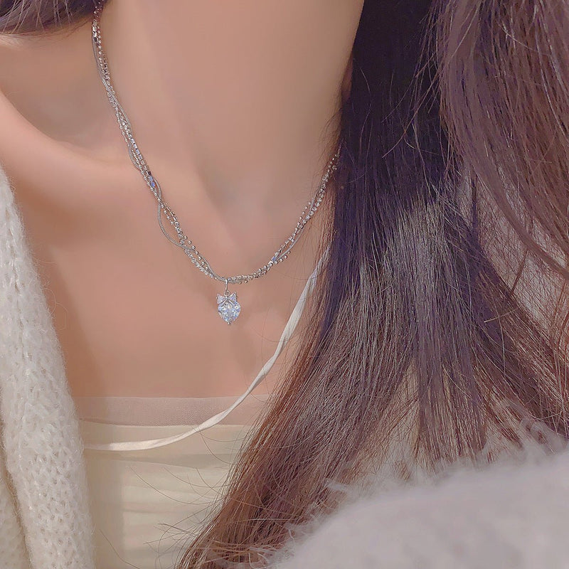 Crystal Cascade Necklace