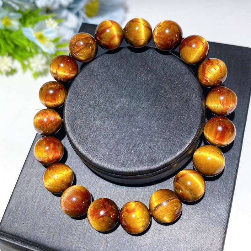 Crystal Healing Bracelet 4-14mm Mixed Stones Spiritual Protection