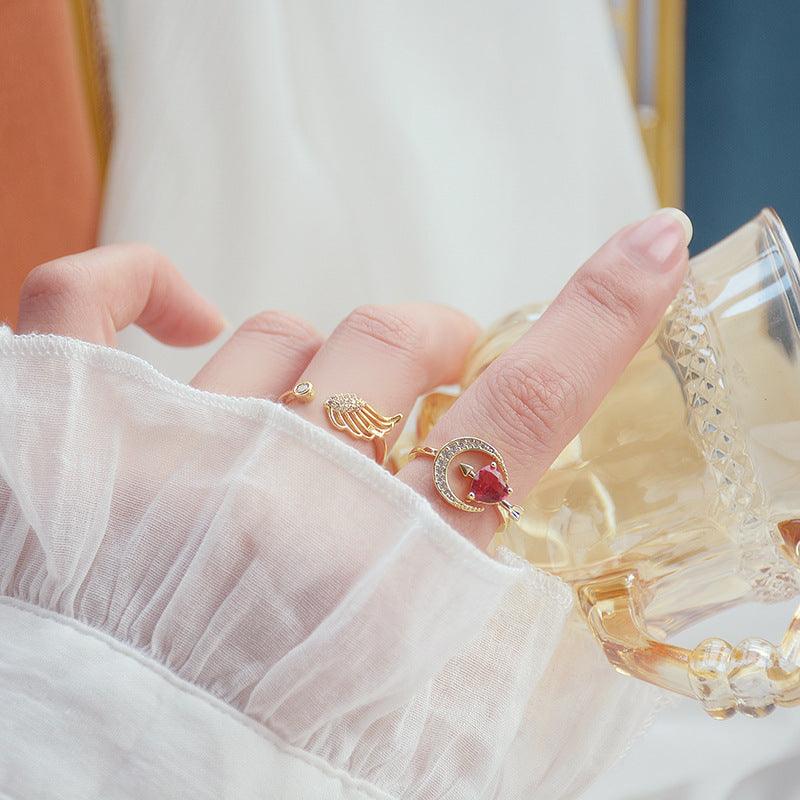 [sample ] Cupid's Arrow Ring Set