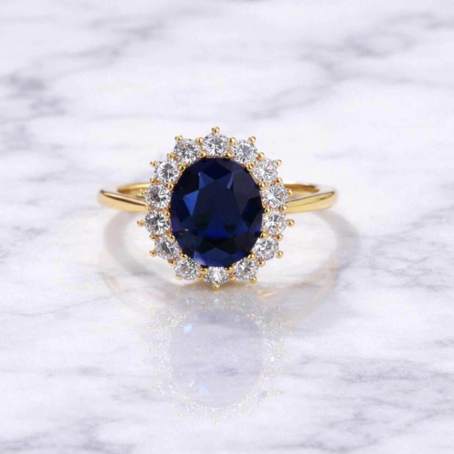 "heritage" Deep Blue Gemstone Ring