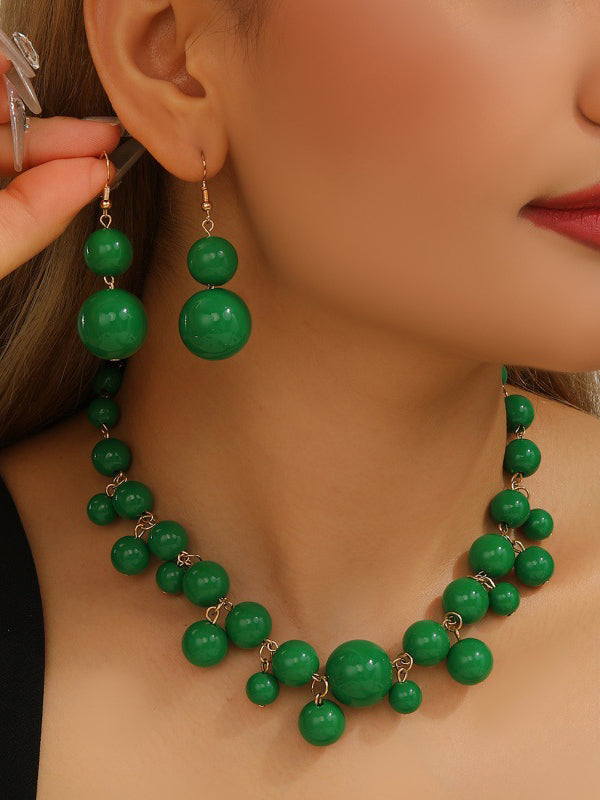 Split-joint Earrings Accessories + Necklaces Accessories Three Pieces