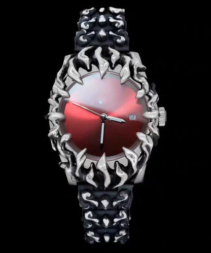 Green Stainless Steel Alloy Quartz Movement Alien Watches