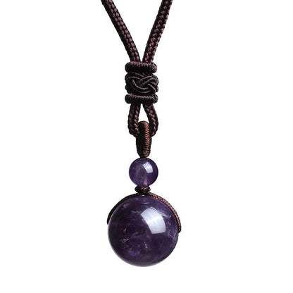 16mm Tiger Eye Protection Necklace for Courage and Balance