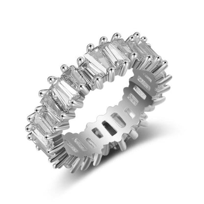 6.6mm Copper Wealth Spiritual Ring Gold & Silver