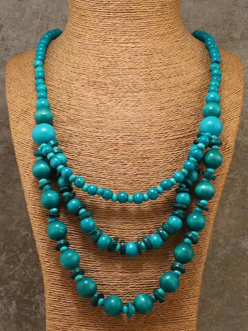 Beaded Long Necklace