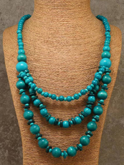 Beaded Long Necklace