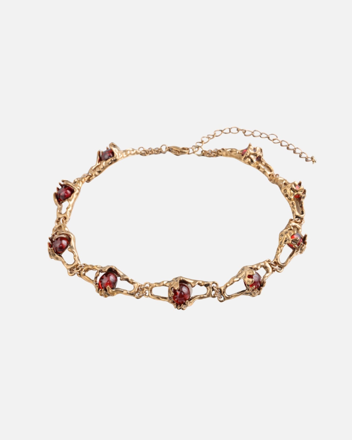 Leena Garnet Necklace