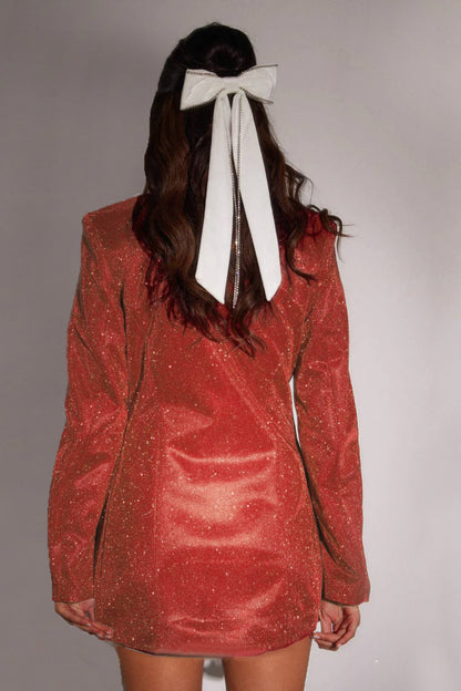 Tailored Slim Fit Blazer Mini Dress