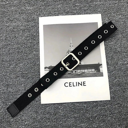 Synonyms: Gothic - Medieval, Leather - Hide, Pin - Peg, Buckle - Clasp Pu Medieval Hide Peg Clasp Belt