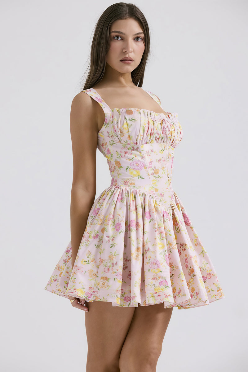 Cami Ballet Puff Mini Dress