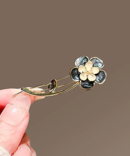 Original Design Black Alloy Hairpin