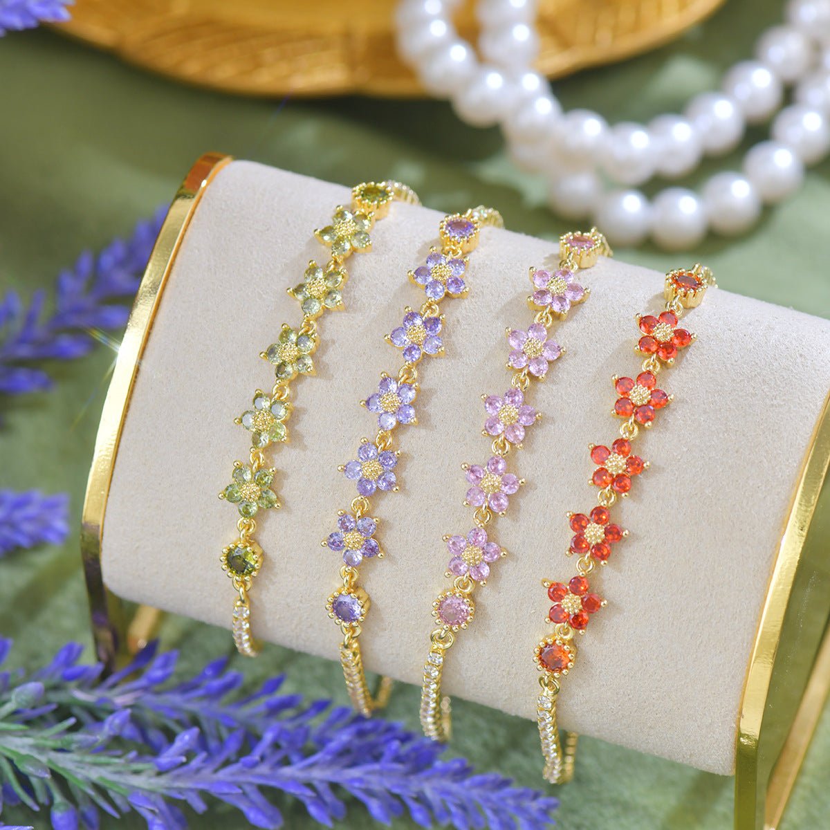 Elaria Bracelet in Purple