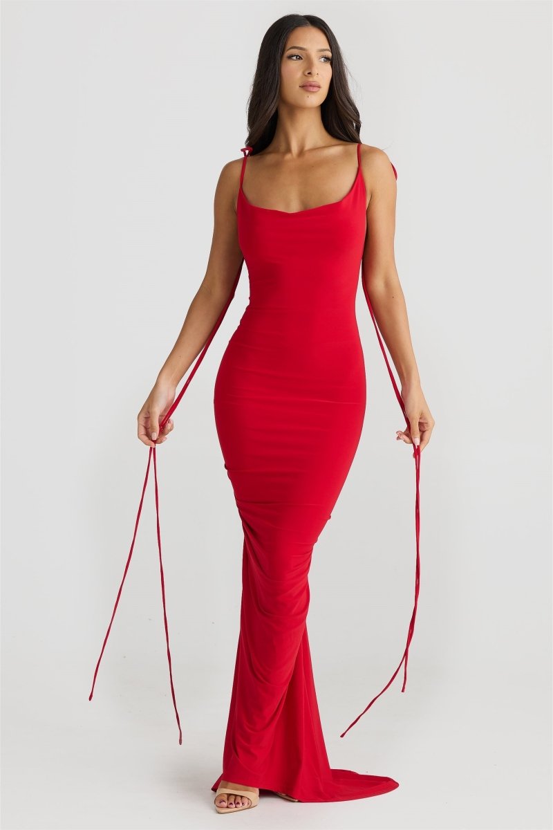 Elma Open Back Maxi Dress