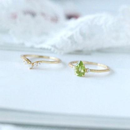 Elowen Tiara Ring Set