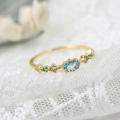 Elysian Aqua Ring