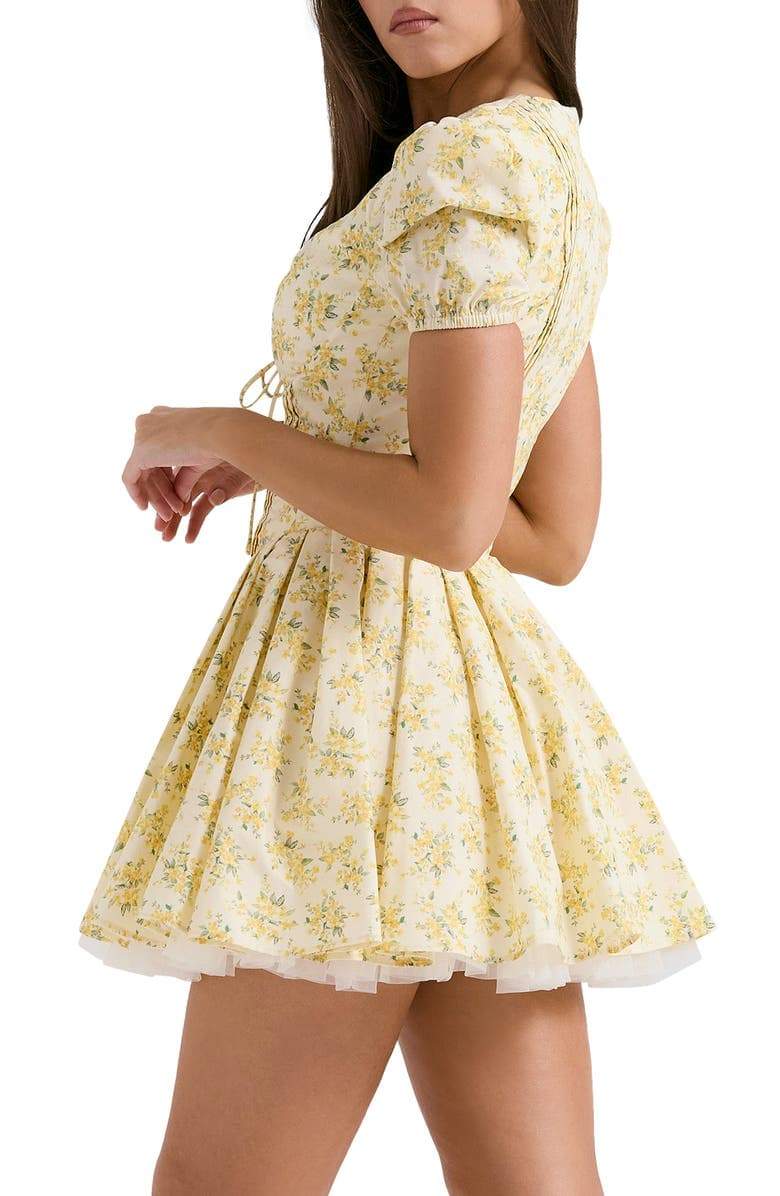Emily V-neck Corset Mini Dress