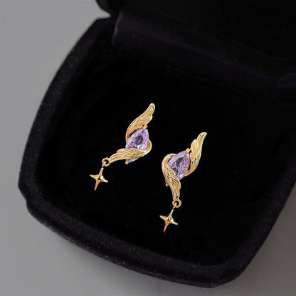 Evangeline Amethyst Earrings