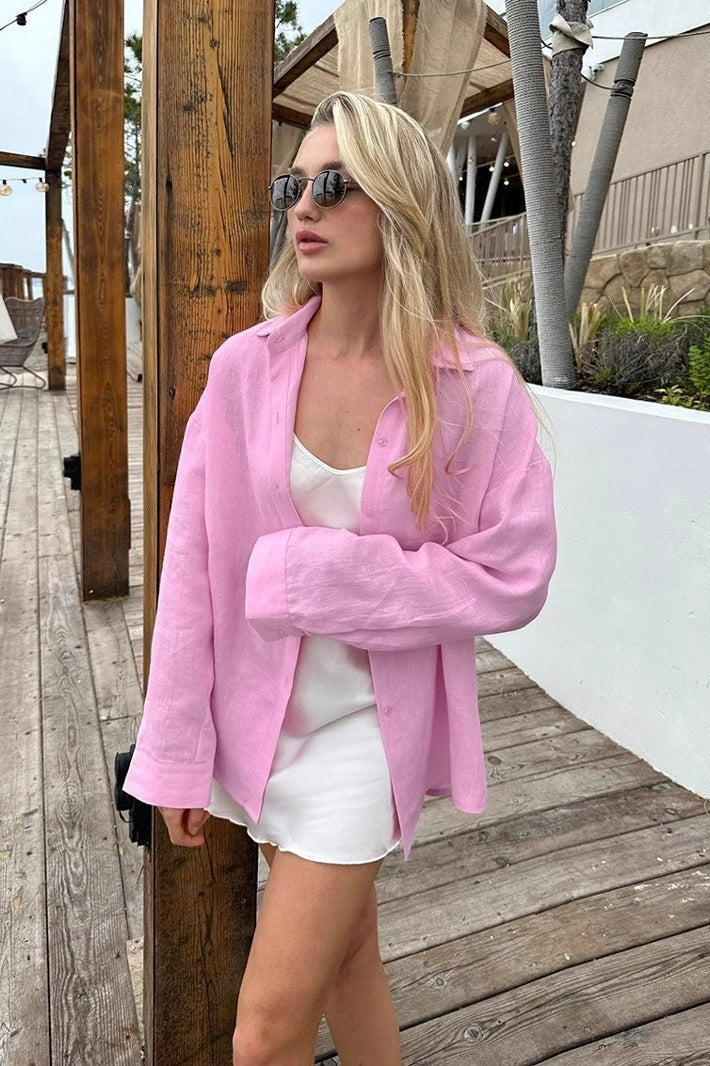 Long Sleeve Shirt Blouse