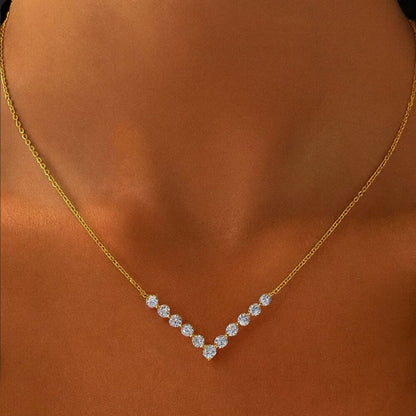 "kingsley" 925 Sterling V Necklace