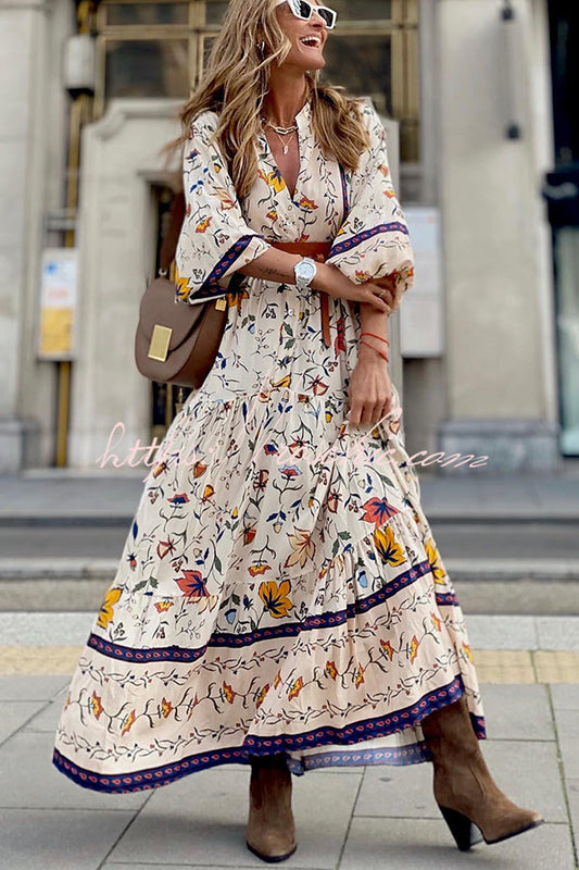 Izzy English Garden Maxi Dress