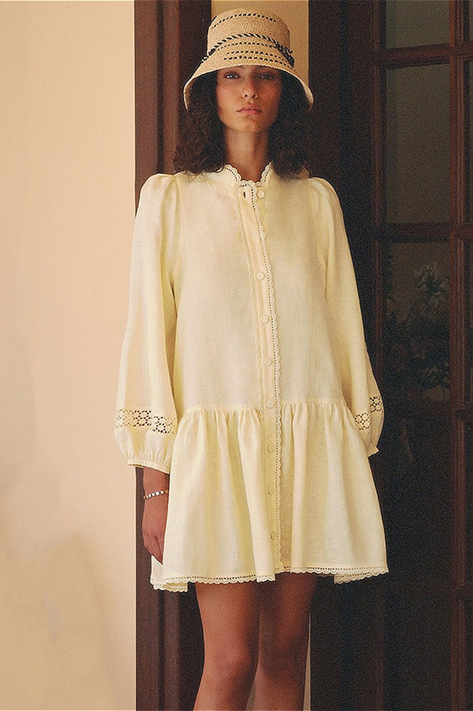 Fitted Ruched Cardigan Style Dress