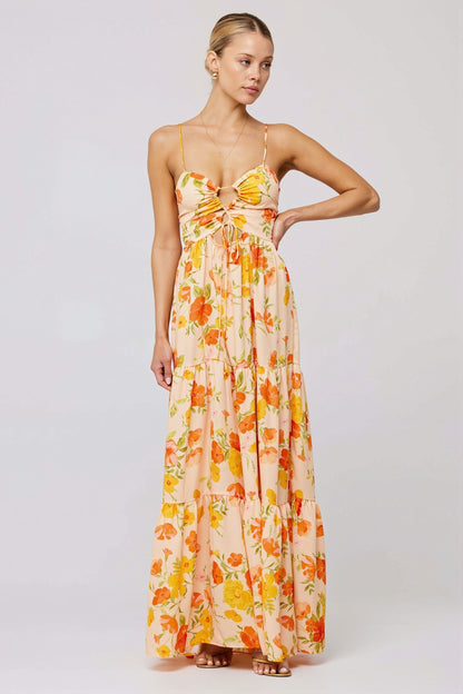 Splice Swing Cami Maxi Dress