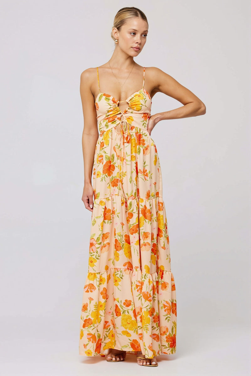 Splice Swing Cami Maxi Dress