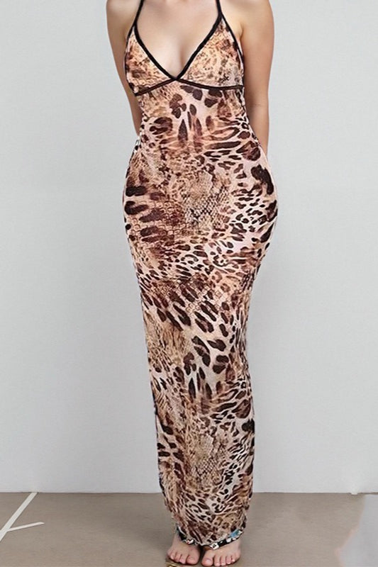 Print Cami Maxi Dress