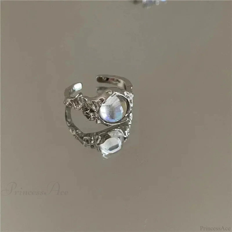 Unpredictable Cross Star Gothic Ring