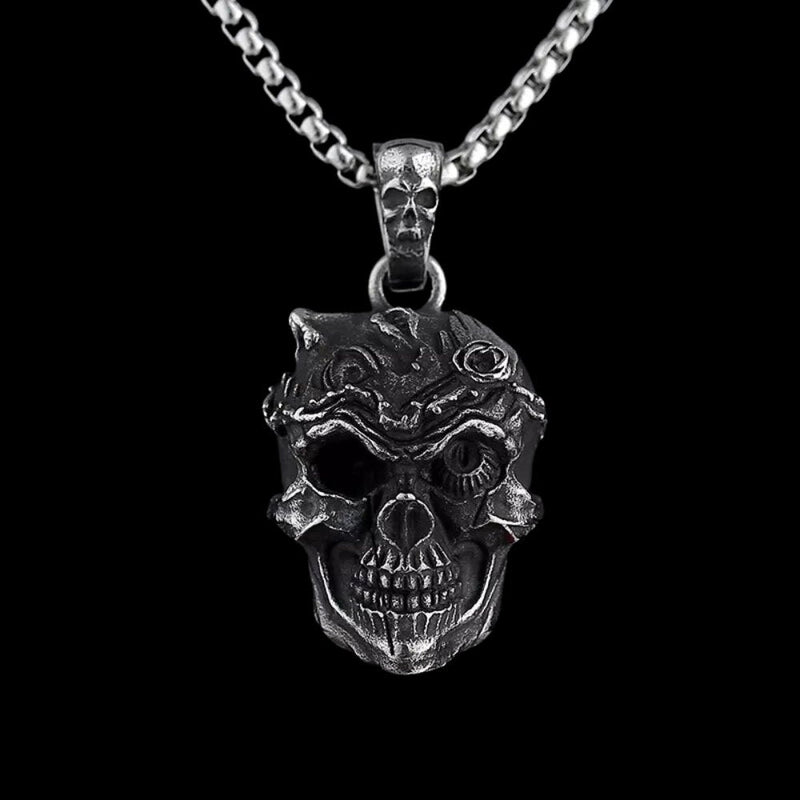 Final Sacrifice Skull Pendant