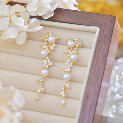 Floraison Pearl Earrings